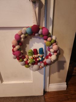 Snowman Christmas Wreath