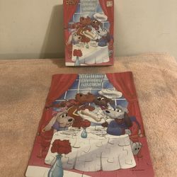 Vintage 1986 Tonka Pound Puppies Puzzle 63 Pieces #4629 Complete 