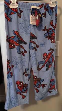 Spider-Man pajama pants size 4