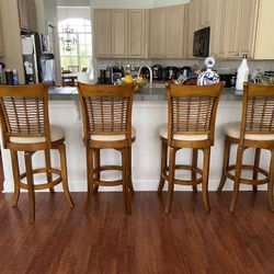Wooden Bar Stools 