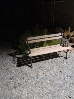 Miniature park bench