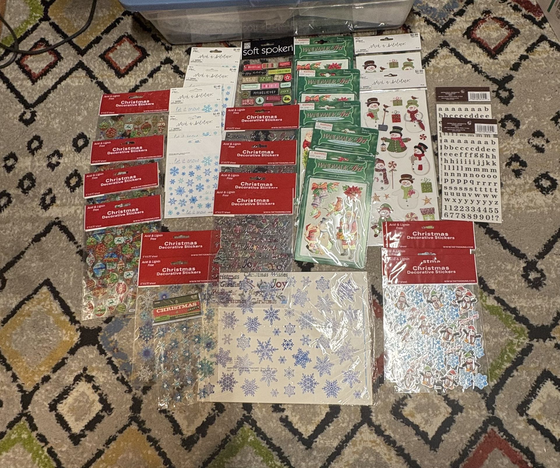 Christmas Stickers ( NEW )