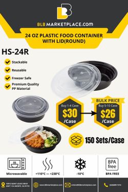 Restaurant Packaging Supplies – PET Cups, Food Containers & Takeout Boxes | Wholesale