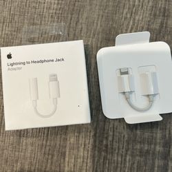 apple lightning to headphone jack