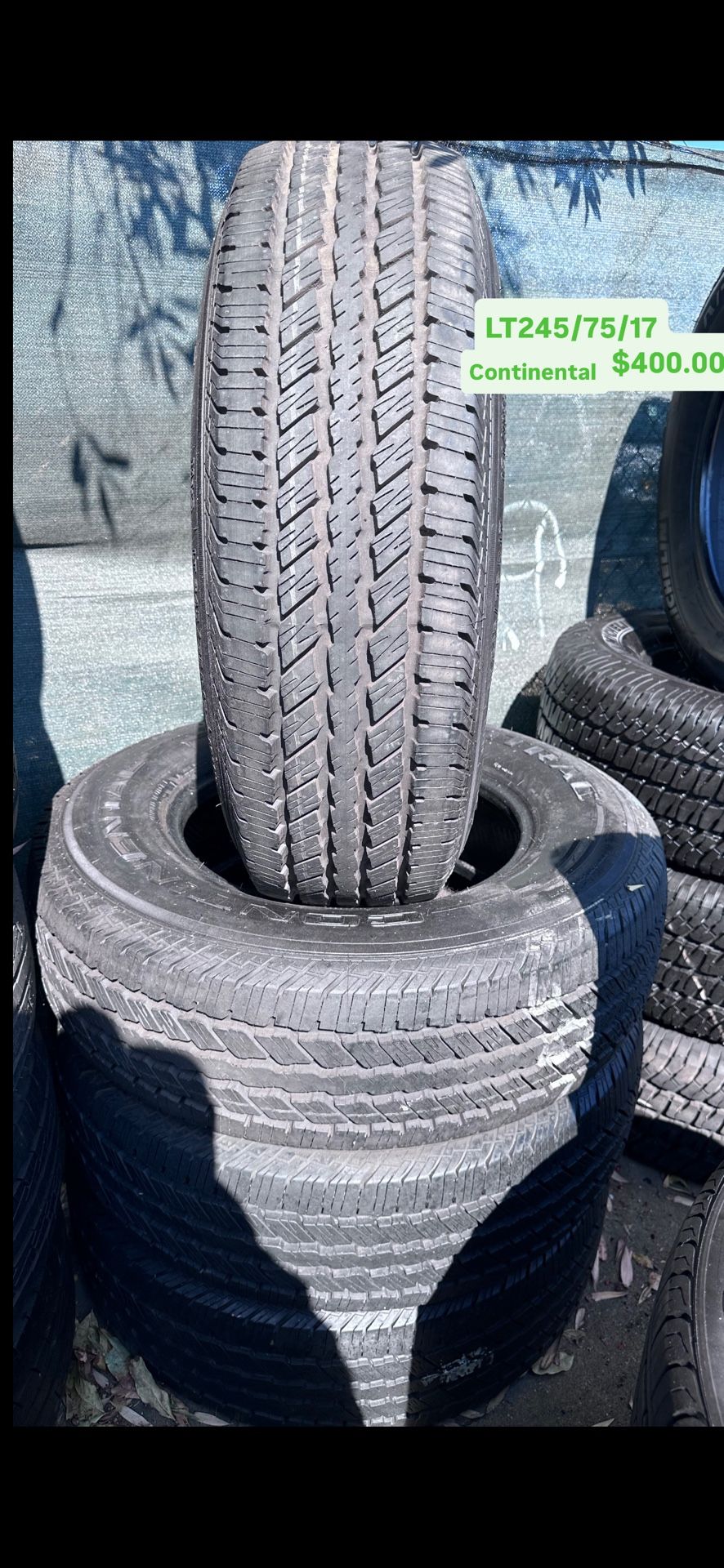 Lt245/75/17 Continental Semi New All Four 98 % TREAD LIFE | ❗Ask For Availability / Pregunta Por Disponibilidad ❗|