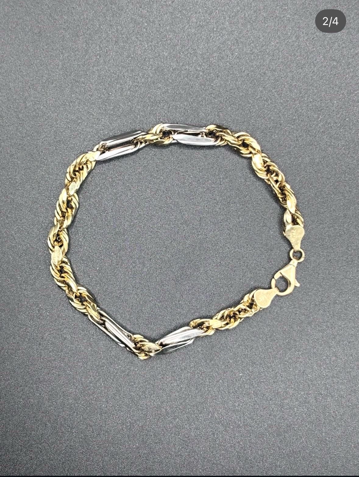 14kt Figarope Bracelet