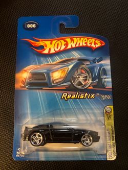 Hot Wheels 2005 Ford Mustang GT Black Realistix 6/20 Walmart Exclusive - NEW