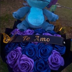 18 Count Stitch Bouquet 