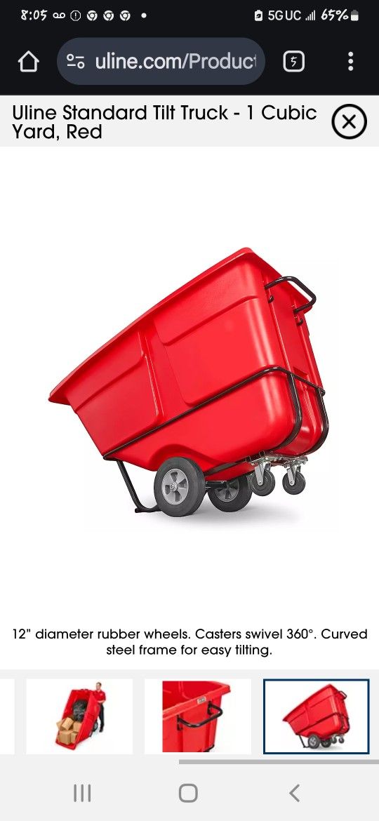 Construction dumpster