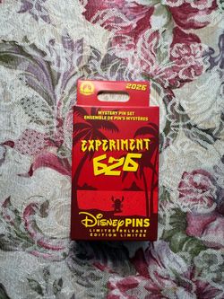 Disneyland 626 unopened box mystery pins