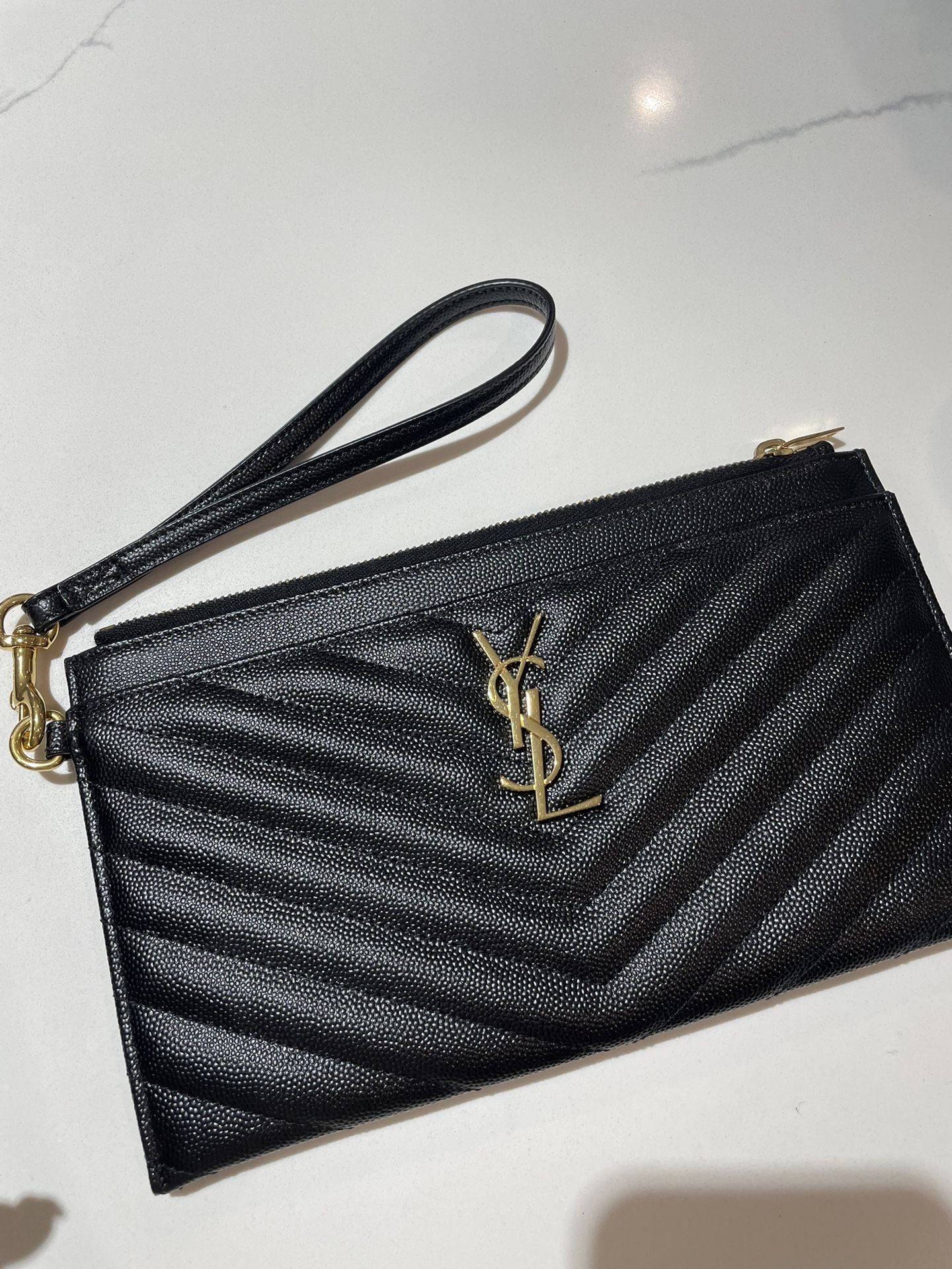 YSL Wristlet Bag