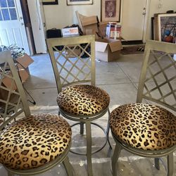 Three Metal Highchair