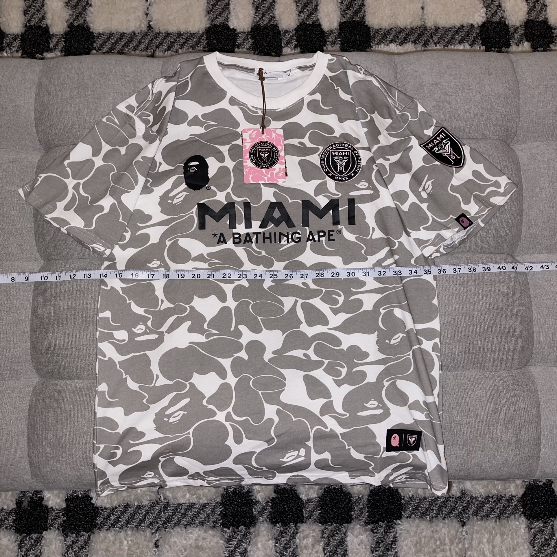 Miami Fc Grey Camo Jersey Shirt