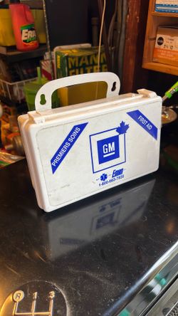 Vintage GM First Aid Kit