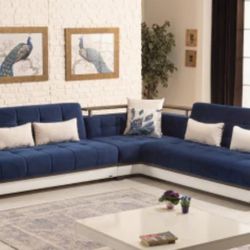Regina Sectional Navy

