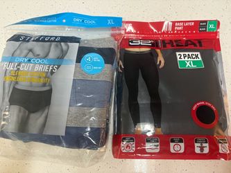 Stafford Briefs & 32 Degrees Heat Base Layer Bundle