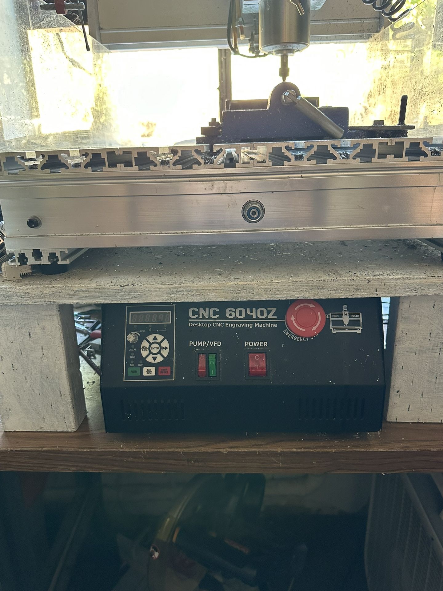 CNC 6040z desktop engraving Machine