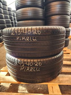 245 40R 20 PIRELLI P ZERO USED TIRES 2454020 USED TIRES (PAIR) MOUNT BALANCE INCLUDED