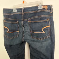 American Eagle Outfitters Dark Blue Flare Jeans