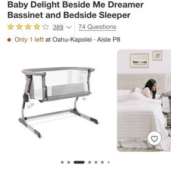 Baby Delight Beside Me Dreamer Bassinet and Bedside Sleeper