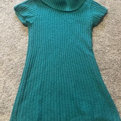 Teal short sleeve sweater