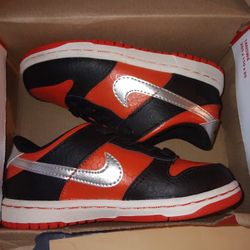 Black & Orange Size 9c Nike Dunk Low (TDE) Shoes