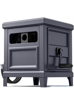 Garden Hose Reel Storage Box Cabinet