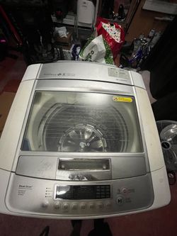 LG Washer Top Loader Stainless Drum