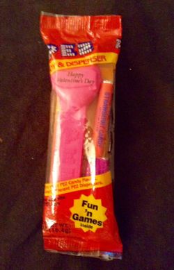 Happy Valentine's Day Pez Dispenser