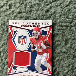 Mecole Hard man Jr Patch Player Worn