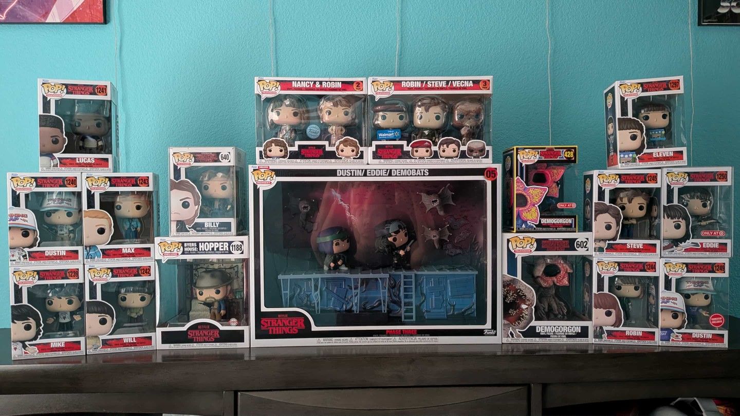 Stranger Things Funko Pops 