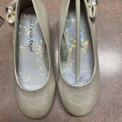 Cream Color Toddler Heels