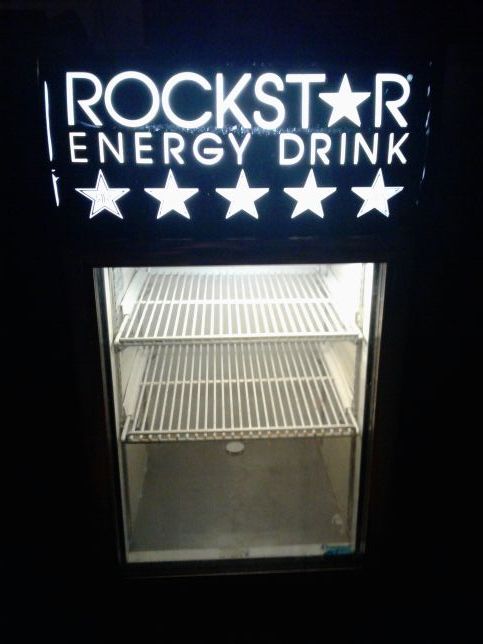Rockstar Mini Fridge model CTM-32L
