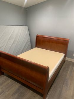 Bed frame and dresser