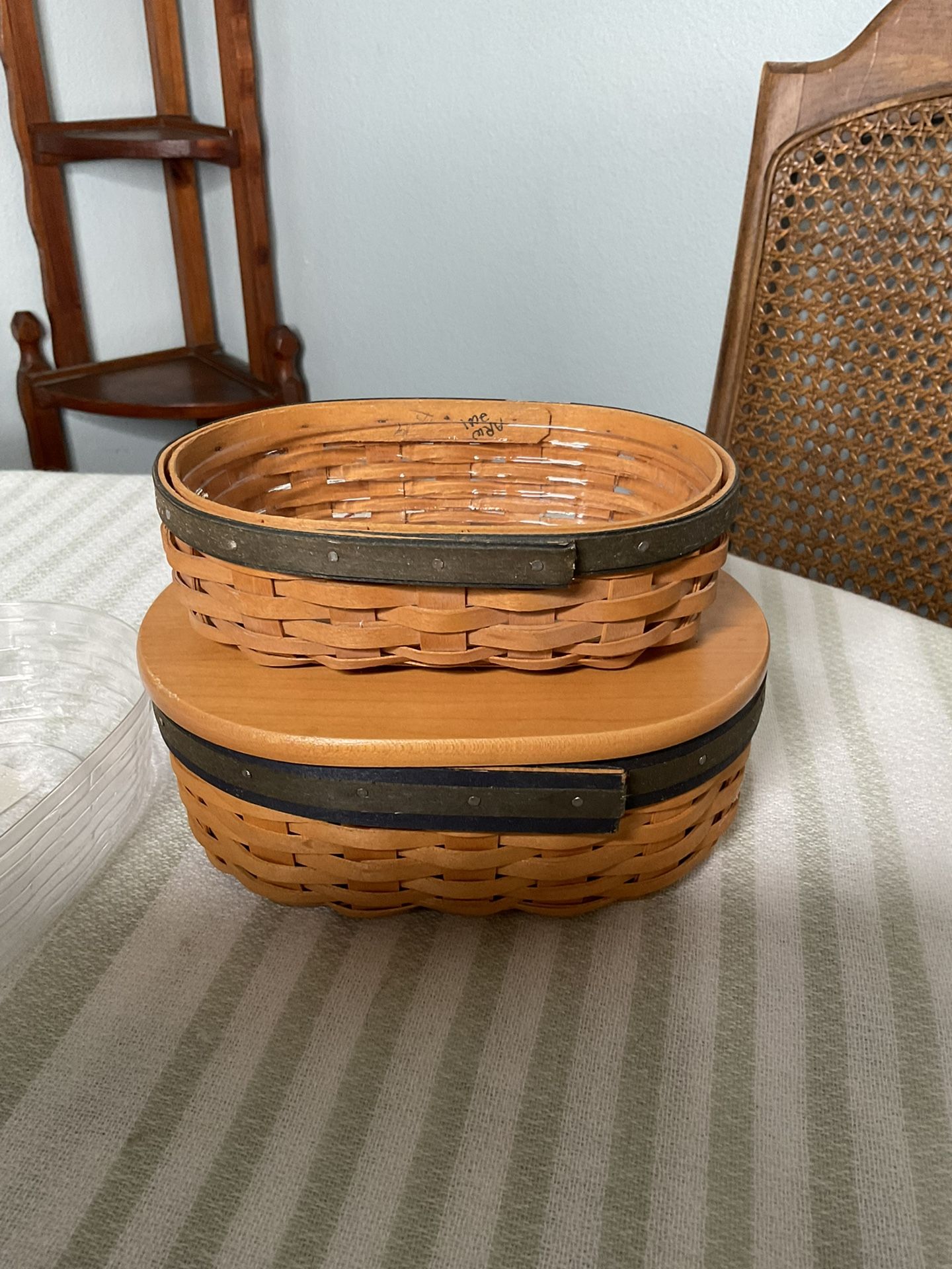 Loganberger Collectors Club Harmony Baskets No 4 & 5