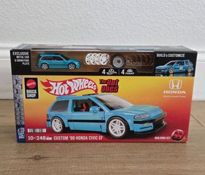 Hot Wheels Mattel Brick Shop Speed Series Custom '90 Honda Civic EF The Hot Ones