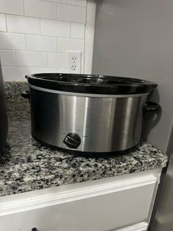 Stainless Steel Slow Cooker Crock Pot