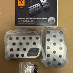 Brand New Spigen (Upgraded) Stainless Steel Performance Pedal Cover for All Tesla Model 3 and Y