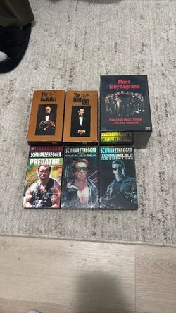 Set of Vintage VHS Films