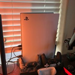 Ps5 Combo 2 Controllers Games Dock Remote