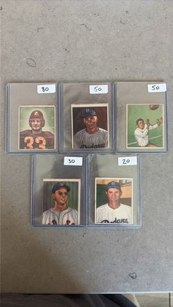 1950 Bowman Sports Cards - Baseball/Football Cards
