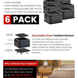 Bed & Furniture Risers - 6