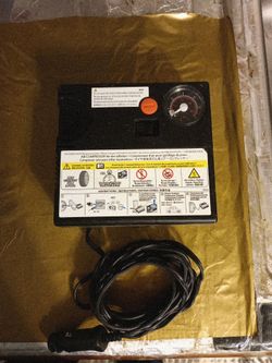 Air compressor for tire inflation $20