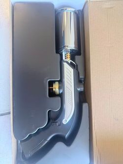Propane Torch Gun with Safety Lock, Adjustable Blow Torch Kitchen Cooking Torch for Sous Vide, Steak Searing, BBQ Grill, Charcoal Lighter, Campfire St