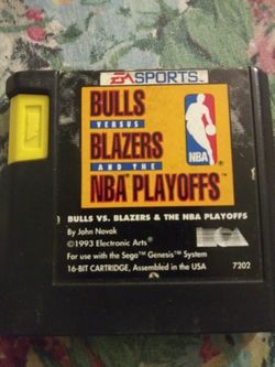 Bulls vs blazers Sega genesis