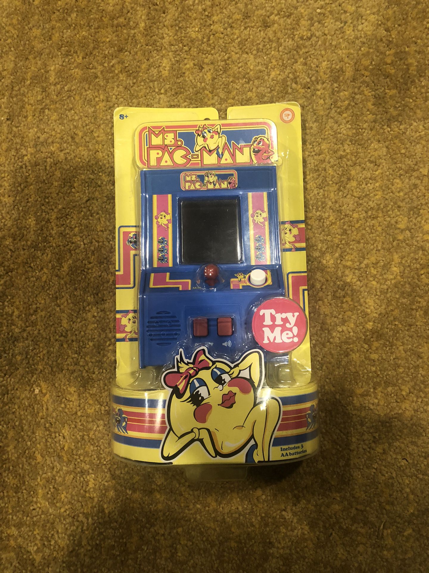Arcade Classics Ms Pac-Man Retro Mini Arcade Game Handheld Video Basic Fun