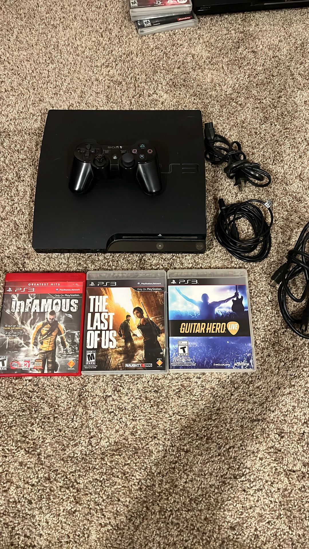 PlayStation 3 / PS3 Console And Games.