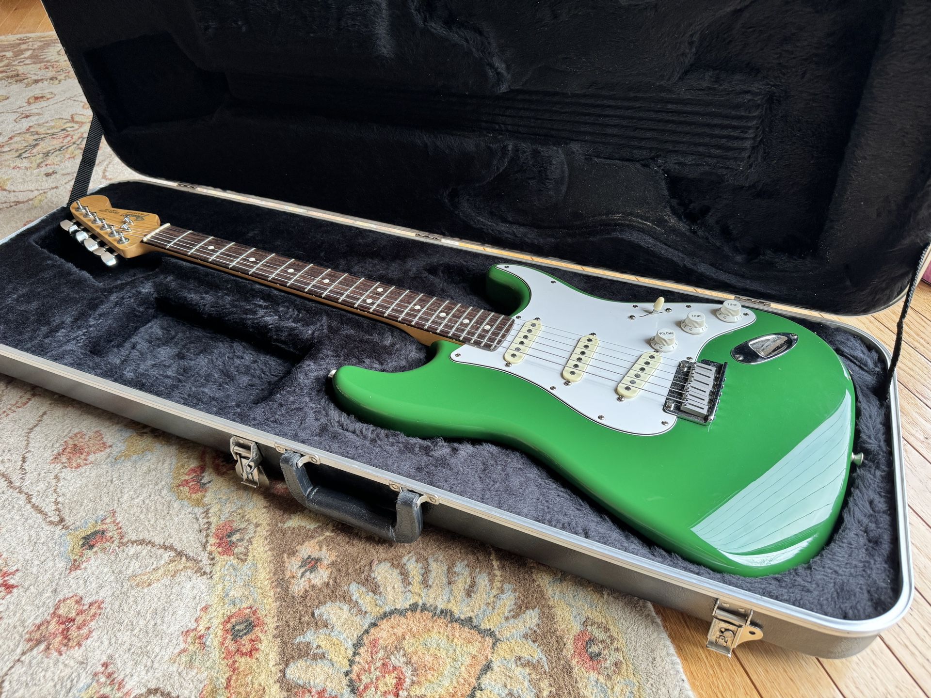 1988 fender Stratocaster Tranquray Green