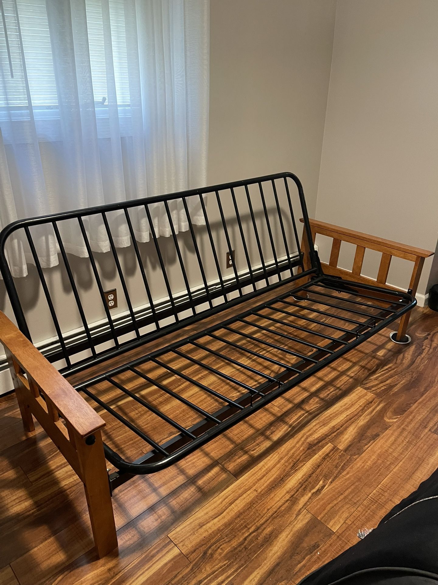 Wood/metal Full Size Futon