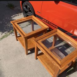 Wooden End Tables